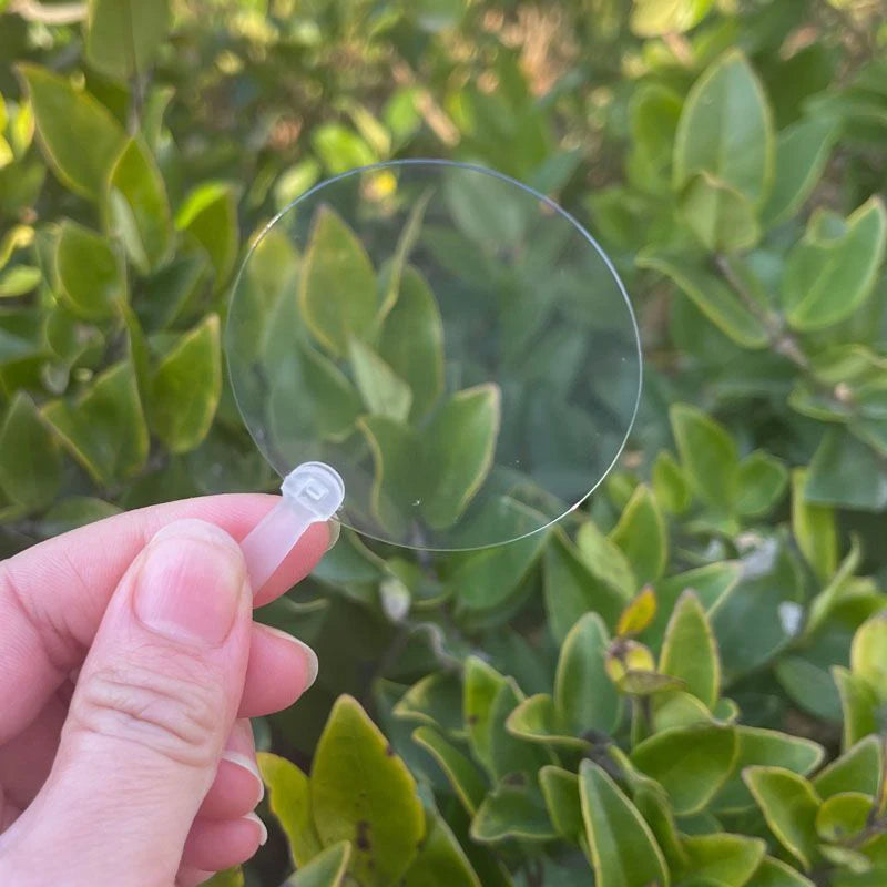 50Pcs 5cm Cute Mini Transparent Blank Fan Child Kids DIY Art Fan Wedding Birthday Party Favors Girlfriend Boyfriend Ideas Gift
